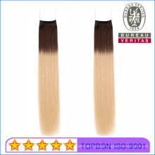Muti Omber Color Knot Thread Hair Extension 100% Brazilian Virgin Remy Human Hair